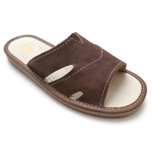 Herren premium lederhausschuhe - premium,