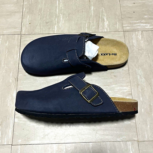 Herren leder hausschuhe clog - herren,
