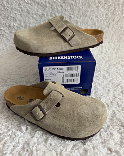 Birkenstock boston wildleder - boston,