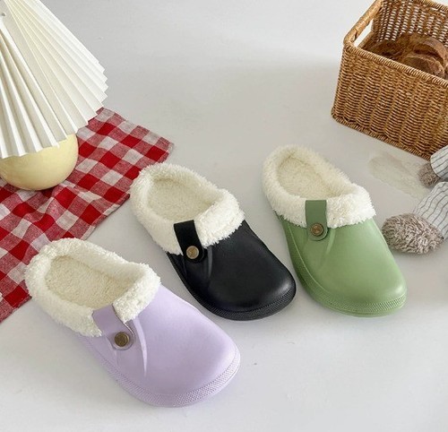 Gefütterte clogs hausschuhe - clogs,