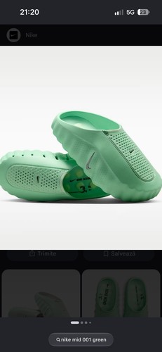 Nike mind 001 herren green