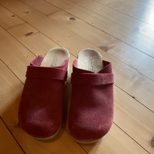 Clocs sanita leder rot - clocs,