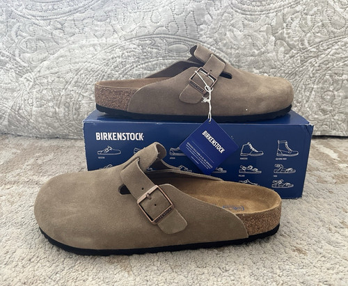 Birkenstock boston wildleder - boston,
