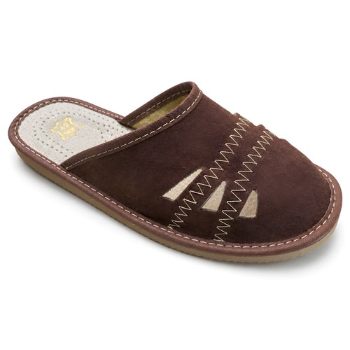 Herren premium lederhausschuhe - premium,