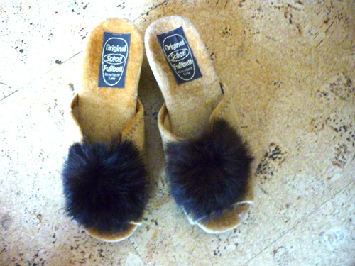 Scholl sweety samt clogs - samt,