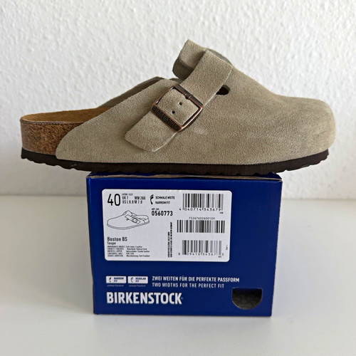 Birkenstock boston beige - boston,