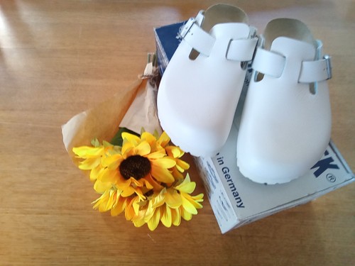 Birkenstock boston leder - birkenstock,