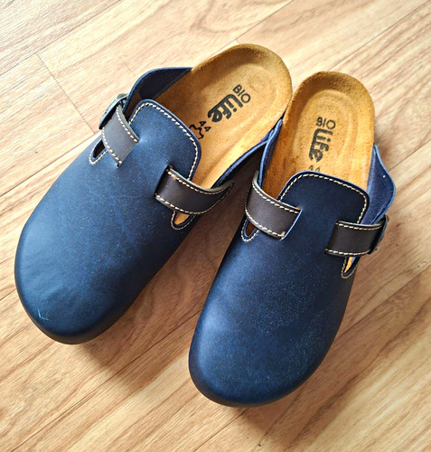 Bio life herren leder clogs - life,