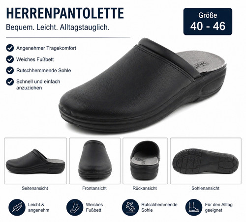 Herren clogs hausschuhe - herren,
